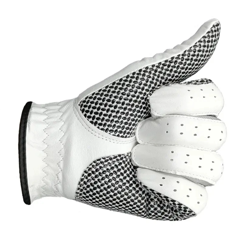 Factory Wholesale Golf Gloves Sheepskin Glove Anti-Slip Cabretta Golf Glove for Men